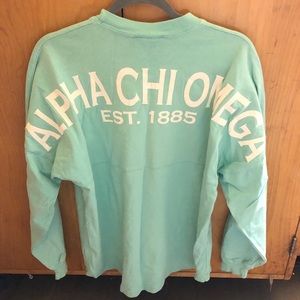Alpha Chi Omega spirit jersey